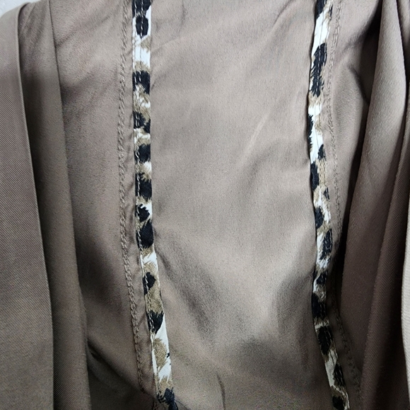 Primark Atmosphere Hooded Anorak Jacket in Olive Green Size UK 12 - Picture 8 of 11